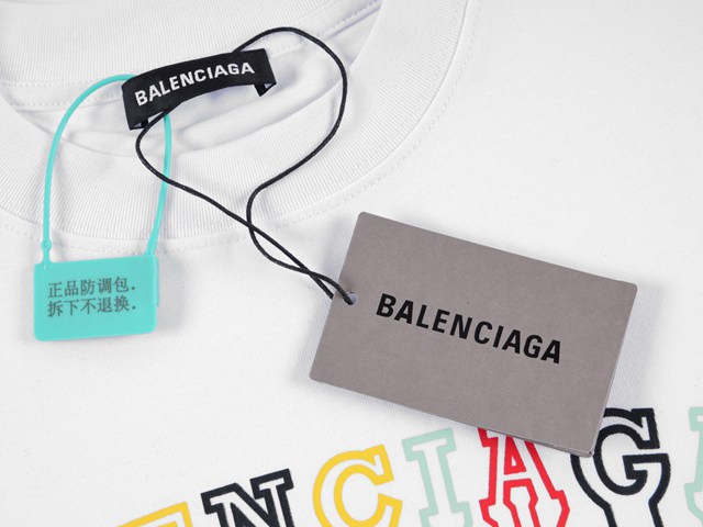 Balenciaga專櫃巴黎世家2023SS新款印花T恤 男女同款 tzy2865